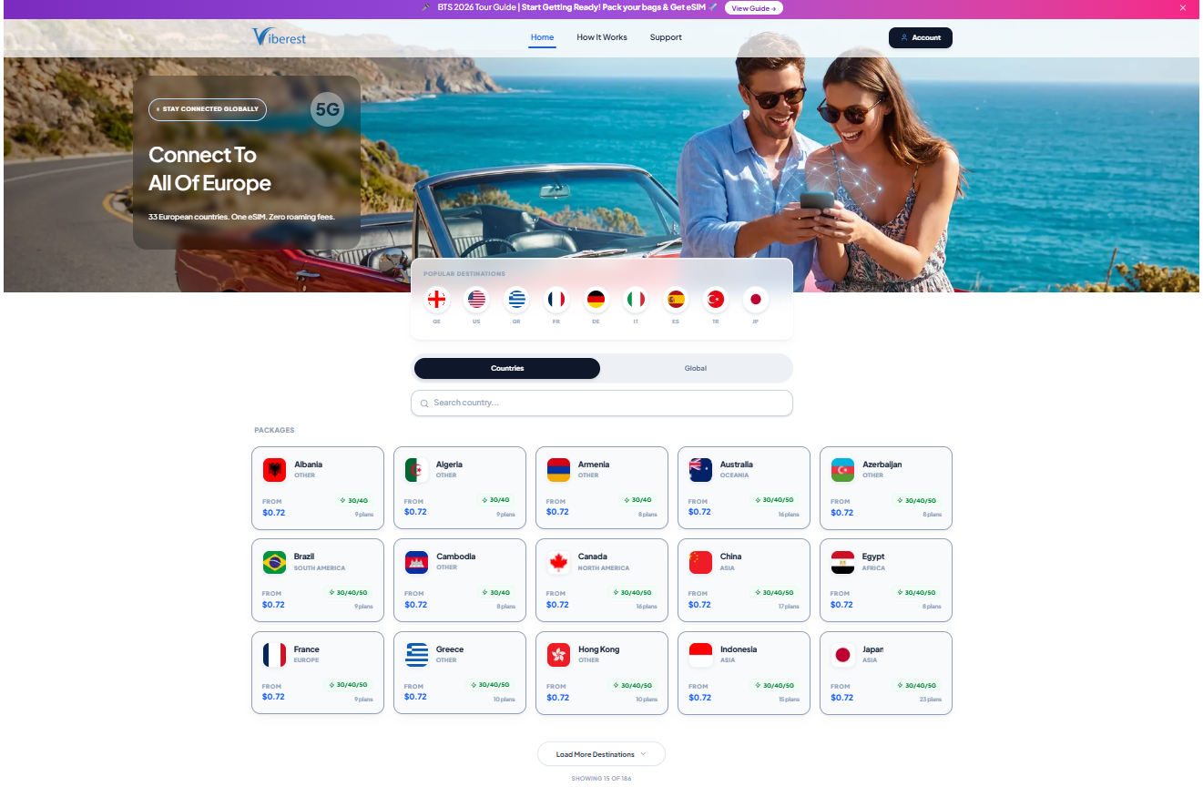 Viberest Platform